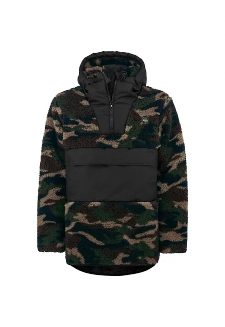 Суичър  Anorak Fleece - Черен