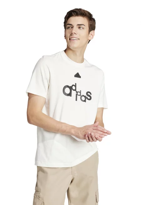 Тениска от памук с лого