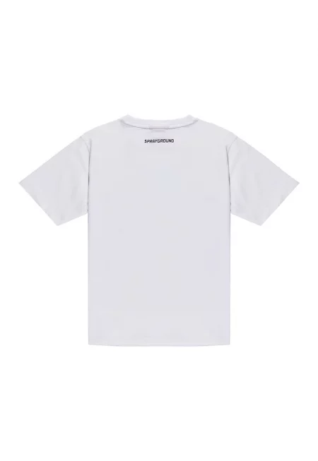 Tениска с лого - Бял