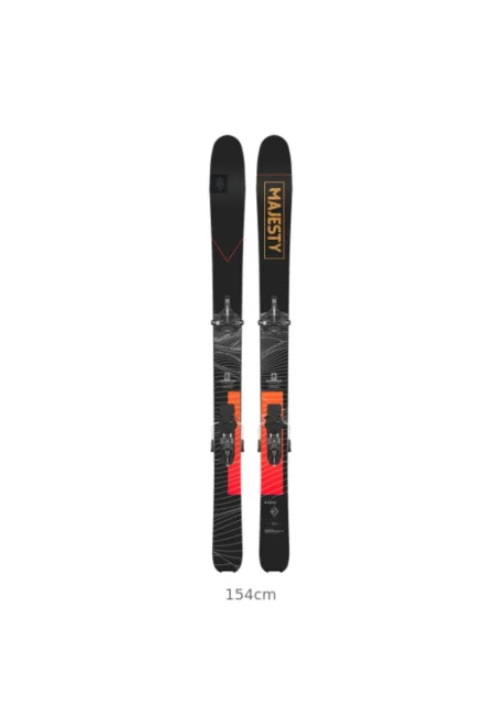 Туристически ски  Supertour 154 см с ATK C-Crest 10 връзки и тюленова кожа