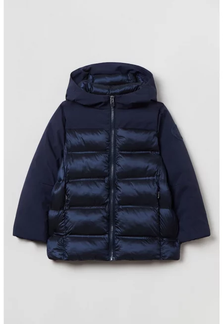 Зимно капитонирано яке с качулка