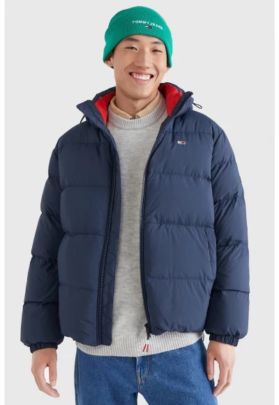 Зимно пухено яке с качулка