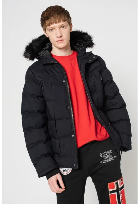Зимно яке Dandy с качулка - Тъмносин