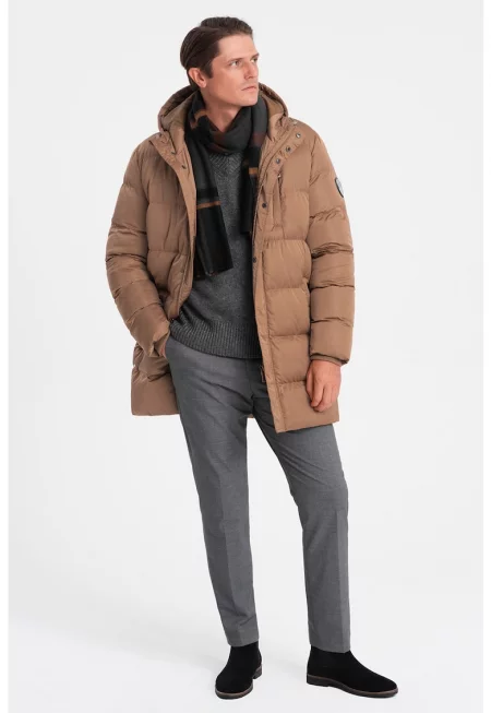 Зимно яке с качулка и вата