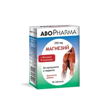АБОФАРМА Магнезий с витамин Б комплекс табл. х 30