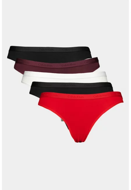 Бикини с памук - 5 чифта - Многоцветен