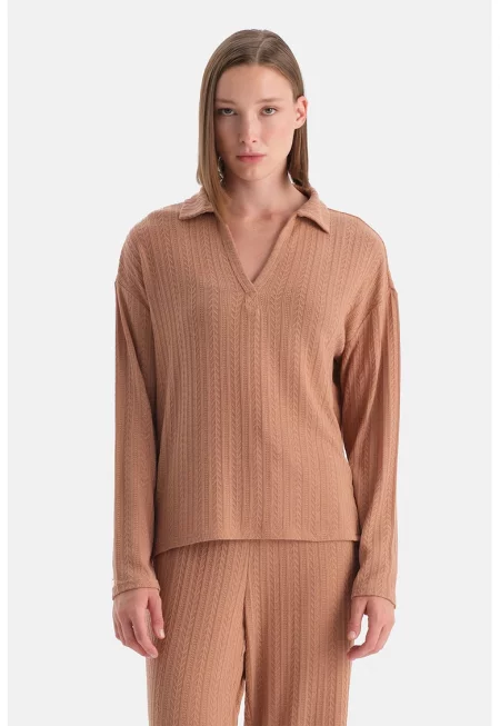 Блуза с шпиц