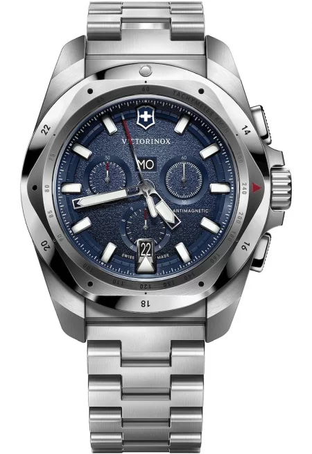 Часовник за мъже  I.N.O.X. Chrono - неръждаема стомана - син циферблат - 200м водоустойчивост - 45мм