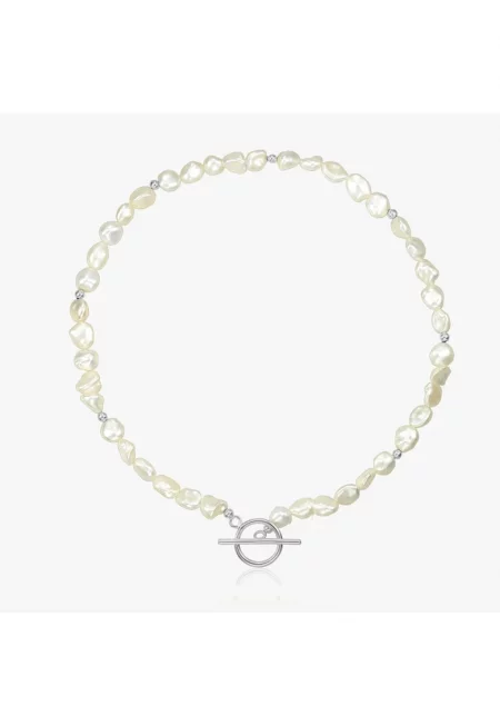 Colier din argint Grace - Perle Naturale