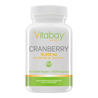 Cranberry Extrakt / Американска червена боровинка (екстракт, 10% проантоцианидини), 90 капсули