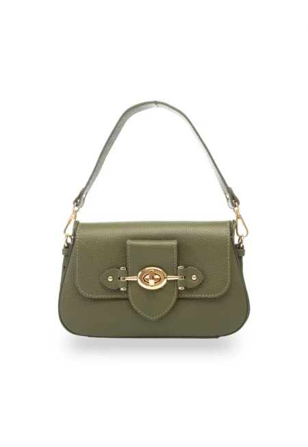 Дамска чанта от естествена кожа -  Eva