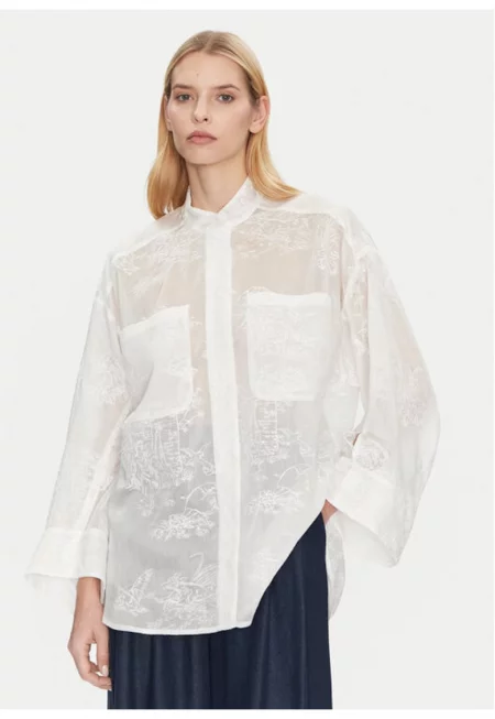 Дамска риза -  304892837 - Лиосел - Бяла