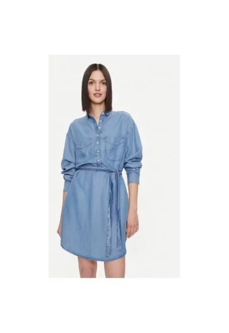 Дамска рокля -  303802394 - Лиосел - Син - Син