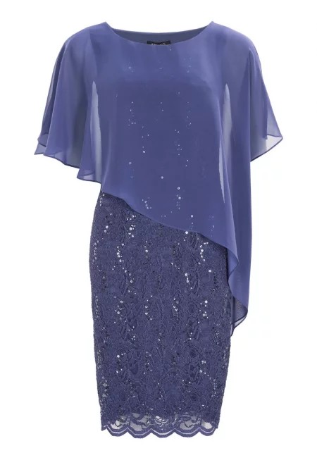 Дамска рокля тип „люлка“ - 77760410 - Полиестер