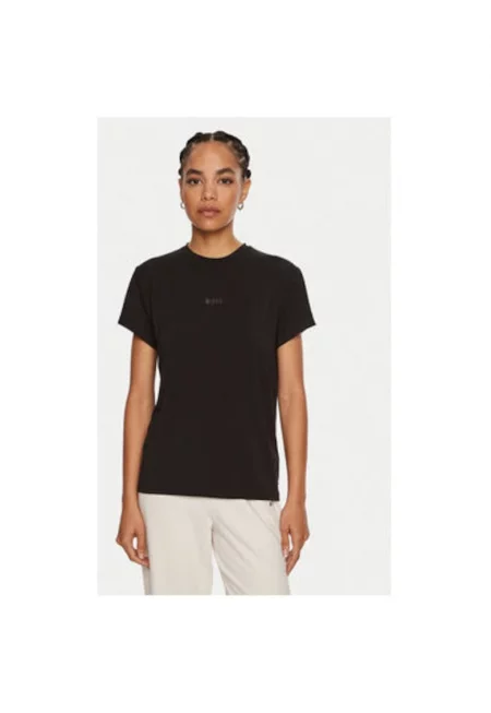 Дамска тениска -  304324062 - Модал - Черна