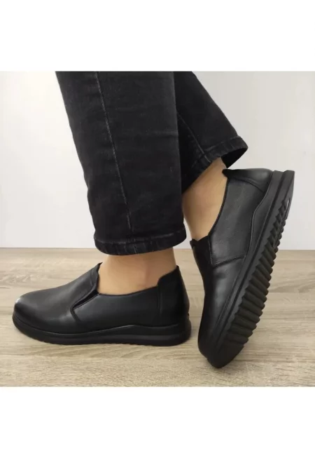 Дамски ежедневни обувки  6666 - черни