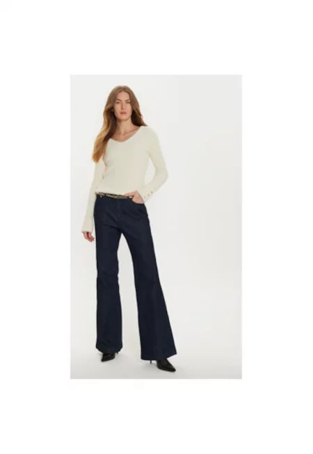 Дамски пуловер -  304481741 - Полиамид - Бежов - Бежов