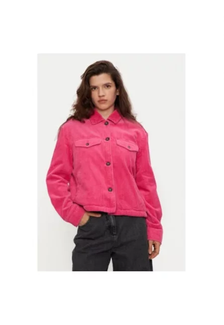 Дамско яке -  304522543 - Памук - Розов - Розово