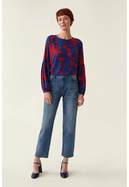 Дънки над глезена - Син