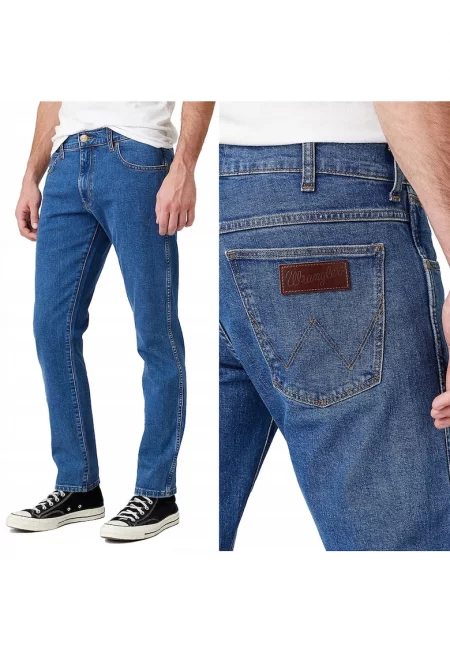 дънки Wrangler  в тъмносиньо - L32