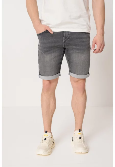 Дънкови бермуди Chicago - Сив