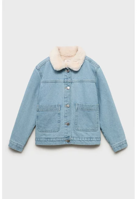 Дънково яке с джобове