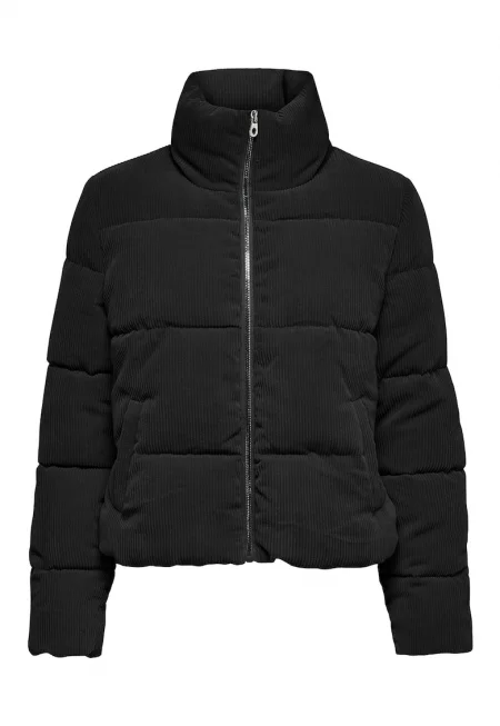 Джинсово зимно яке с висока яка