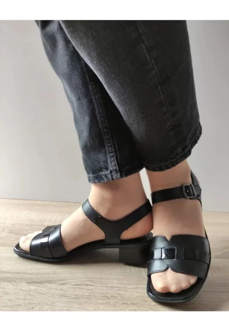 Ежедневни дамски сандали  62685-00 Черни - Черен - Черен