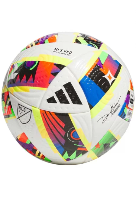 Футболна топка Adidas MLS Pro - Официална - Размер 5 - Бял/Черен