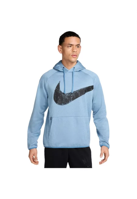 Hanorac  Therma-FIT Swoosh PO 51190 - Бял/Светлосин