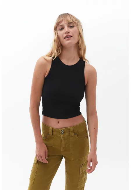 Къс топ с памук