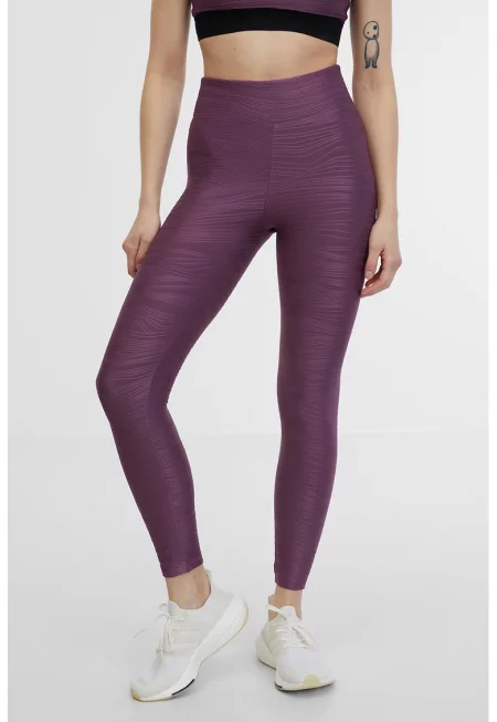 Клин с висока талия и принт