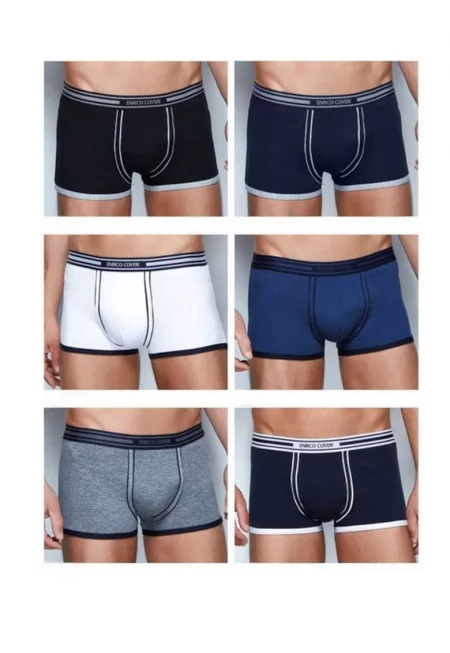 Комплект от 6 мъжки боксерки  EB1213