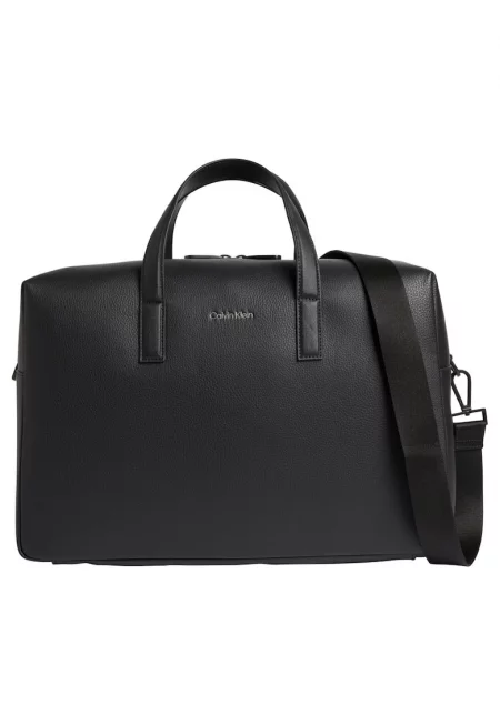 Мъжка чанта Duffle Bag -  рециклиран полиестер/полиуретан - черна