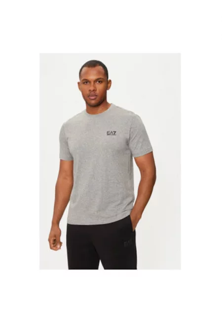 Мъжка тениска  Emporio Armani - 8NPT25 PJVPZ - Памук - Сив - Сив