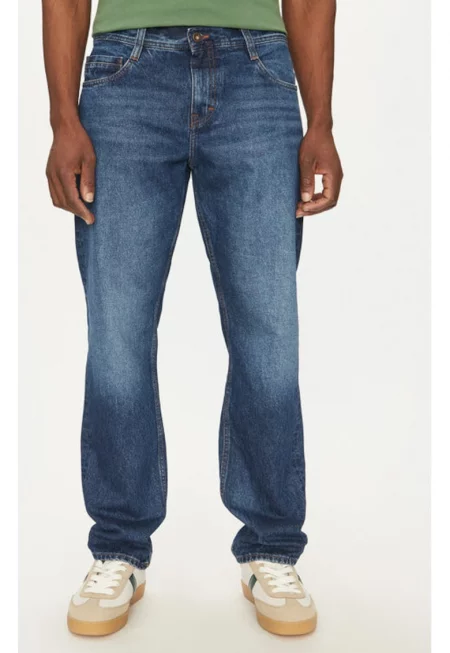 Мъжки дънки -  304779220 - Памук - Син