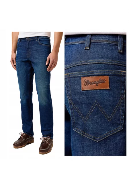 Мъжки дънки -  Texas - Slim Fit - Средна талия - Цип - Дълги - 5 джоба - Памук - Еластан - Син - Син