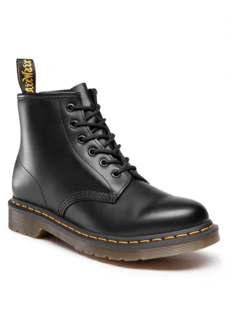 Мъжки кубинки  101 - естествена кожа - черен -