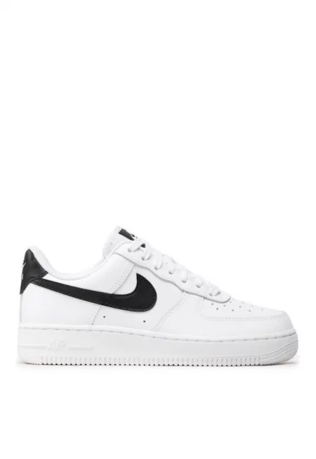 Мъжки маратонки  Air Force 1 '07 - кожа - бяло/черно