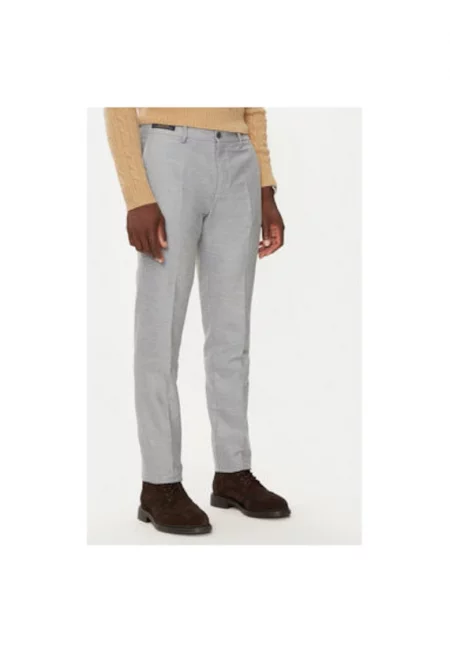 Мъжки панталон -  304174681 - Памук - 46545 - Сив