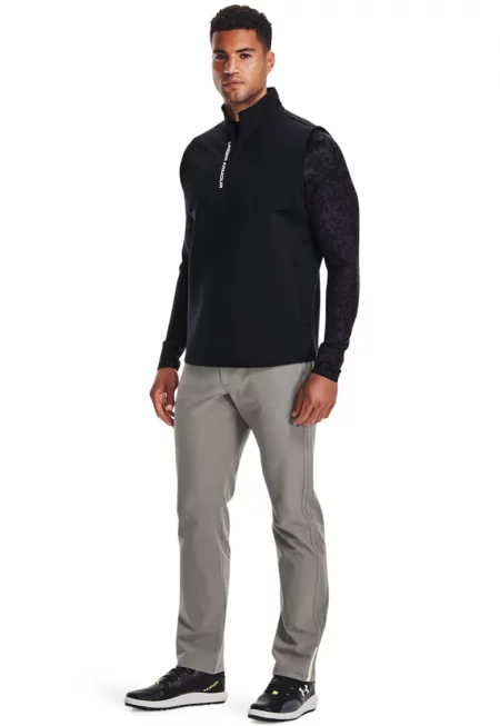 Непромокаем голф елек Daytona със скосени джобове - Черен