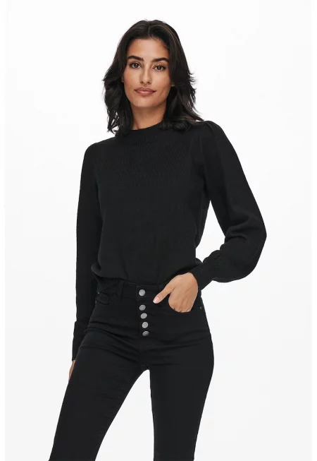 Пуловер Rue с бухнали ръкави