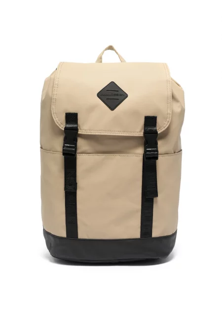 Раница от еко кожа - Коняк кафяв