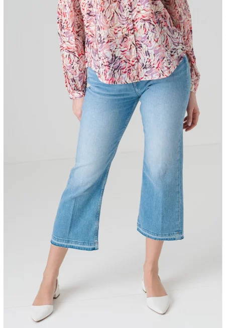 Разкроени дънки - Светлосин