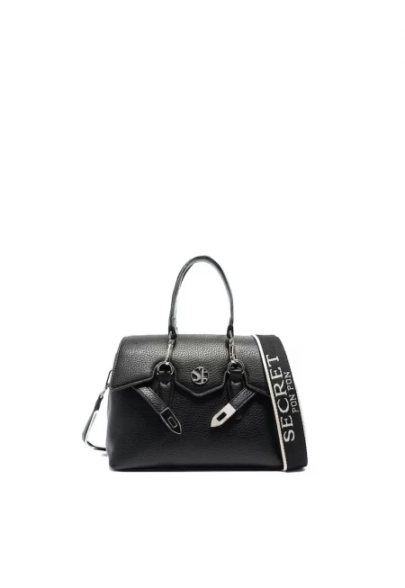 SECRET PON PON. - Ръчна чанта Seraphina от еко кожа