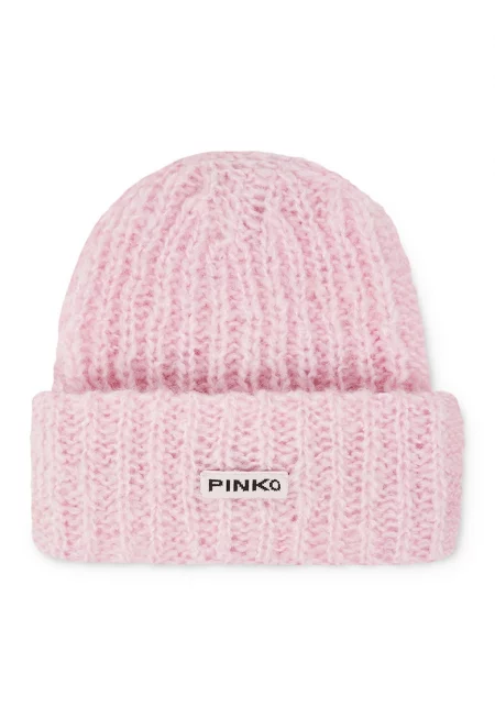 Шапка с вълна и лого