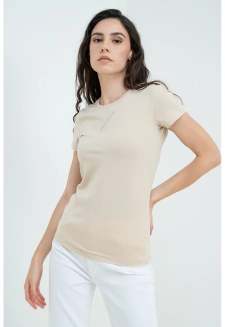 Слим тениска с лого