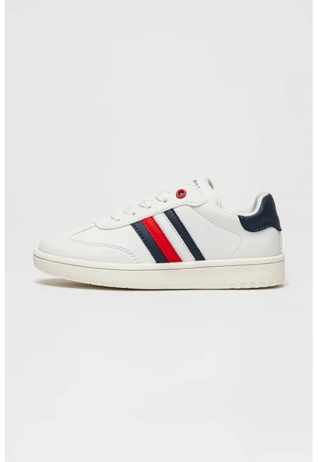 Спортни обувки от еко кожа с нисък профил