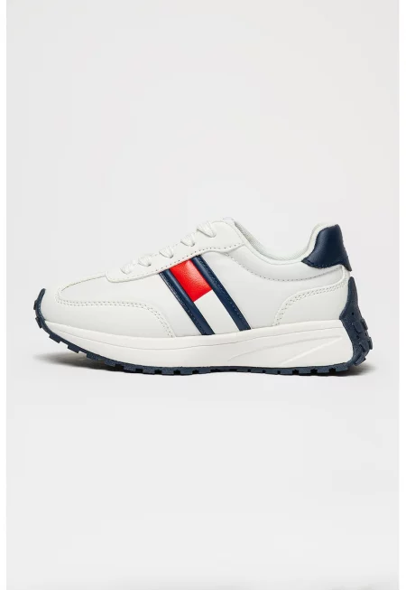 Спортни обувки с еко кожа и нисък профил