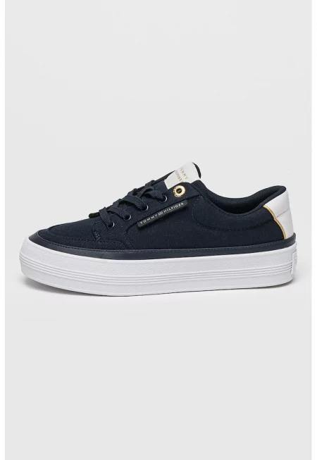 Спортни обувки с нисък профил - Златист/Тъмносин